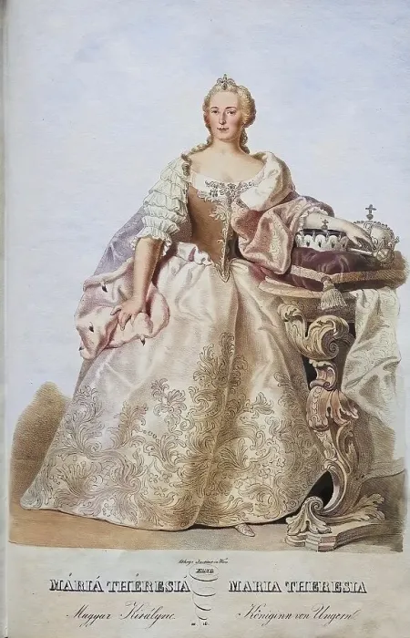 Framed Print : Maria Theresa of Austria (born 13 May 1717 in Vienna)
