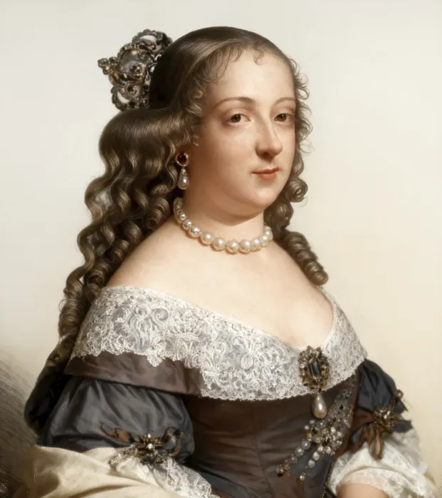 Framed Print : Maria Theresa of Spain, Marie-Therese Framed Print : Maria Theresa of Spain, Marie-Therese