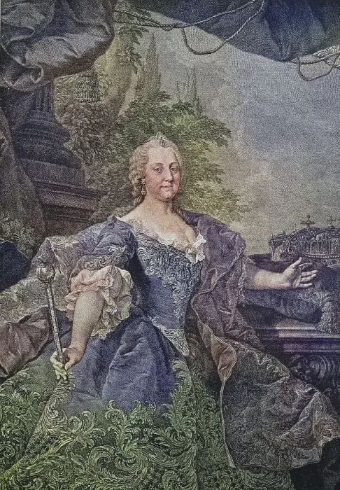 Framed Print : Maria Theresa Walburga Amalia Christina