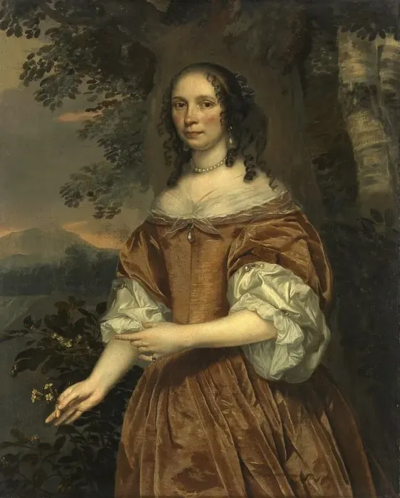 Framed Print : Maria de Witte Francoisdr (b 1616) Framed Print : Maria de Witte Francoisdr (b 1616)