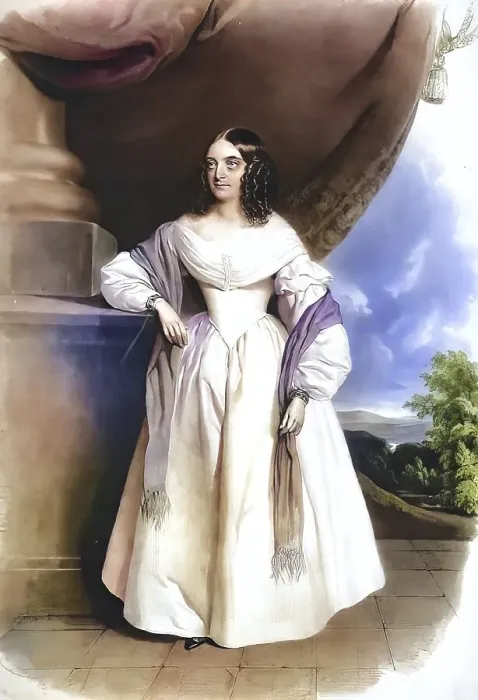 Framed Print : Marianne Graefin Wimpffen, nee Eskeles (1801-1862) Framed Print : Marianne Graefin Wimpffen, nee Eskeles (1801-1862)