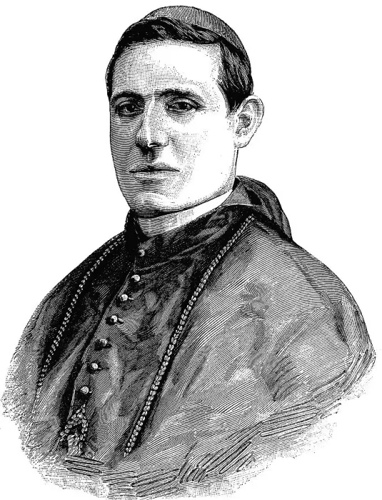 Framed Print : Mariano Cardinal Rampolla del Tindaro