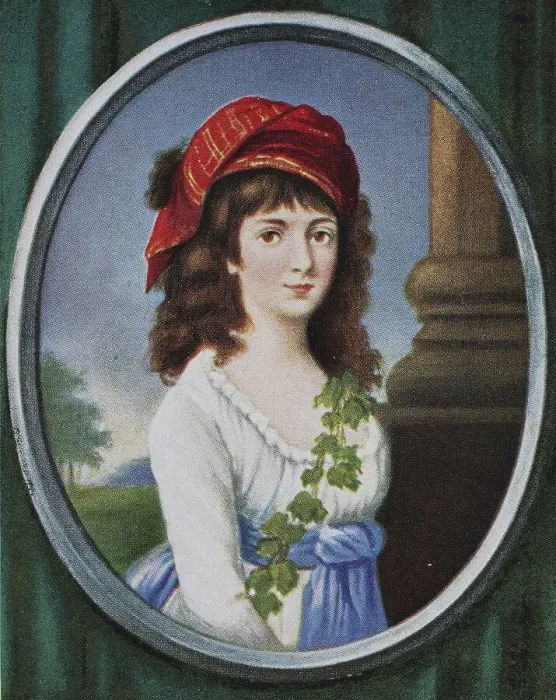 Framed Print : Marie-Anne Charlotte de Corday d'Armon Framed Print : Marie-Anne Charlotte de Corday d'Armon