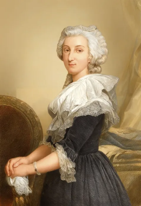 Framed Print : Marie Antoinette or Maria Antonia Josepha Johanna
