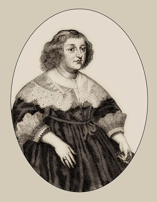 Framed Print : Marie de Medici, 1575 - 1642