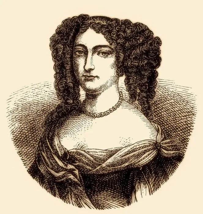 Framed Print : Marie de Rabutin-Chantal, marquise de Sevigne Framed Print : Marie de Rabutin-Chantal, marquise de Sevigne