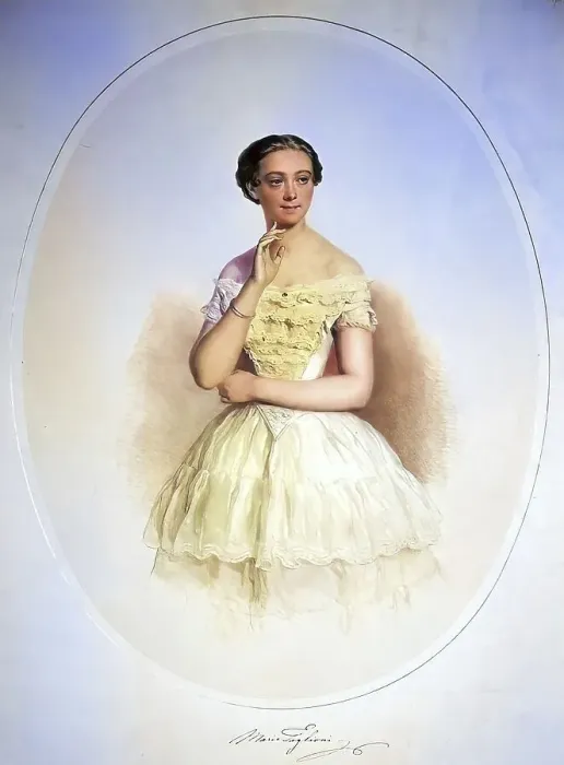 Framed Print : Marie Sophie Auguste Taglioni the Younger
