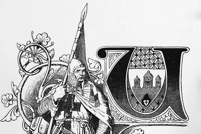 Framed Print : Marienburg or Malbork, Poland, emblem