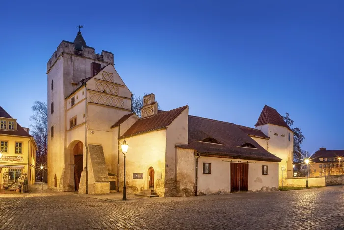 Framed Print : The Marientor at dusk, city gate of the former city fortifications