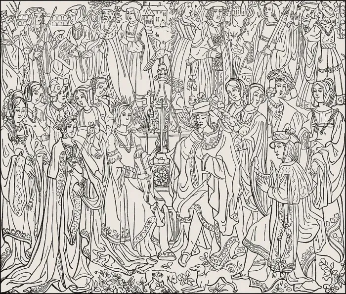 Framed Print : The marriage of Louis XII with Anne of Brittany Framed Print : The marriage of Louis XII with Anne of Brittany