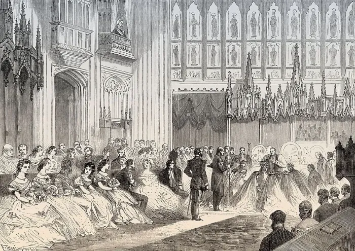 Framed Print : Marriage of Prince Albert Edward (later King Edward VII) and Alexandra of Denmark Framed Print : Marriage of Prince Albert Edward (later King Edward VII) and Alexandra of Denmark