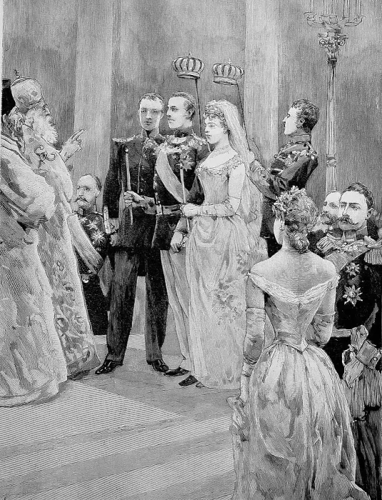 Framed Print : Marriage of Princess Sophia of Prussia