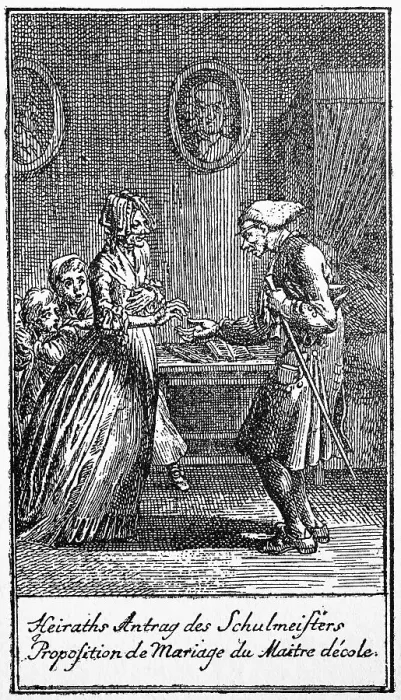 Framed Print : Marriage proposal of an old teacher Framed Print : Marriage proposal of an old teacher