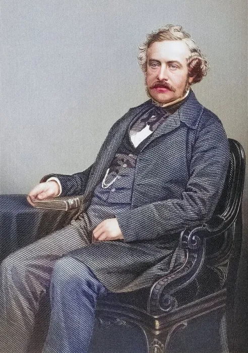 Framed Print : Martin Farquhar Tupper, 1810-1889