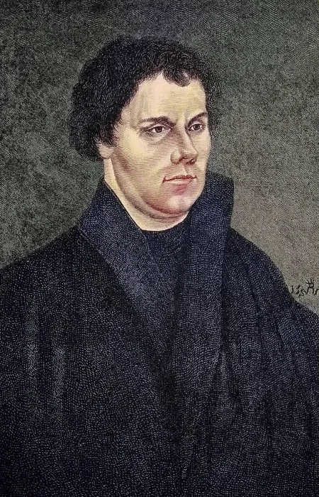 Framed Print : Martin Luther, 1483-1546, German professor of theology