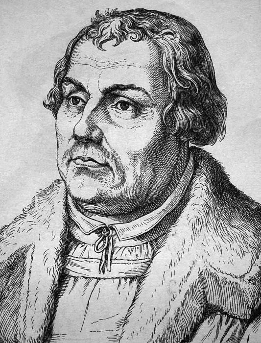 Framed Print : Martin Luther, 1483 - 1546, reformer