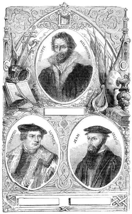 Framed Print : Martin Luther, Philipp Melanchthon and Johannes Calvin Framed Print : Martin Luther, Philipp Melanchthon and Johannes Calvin