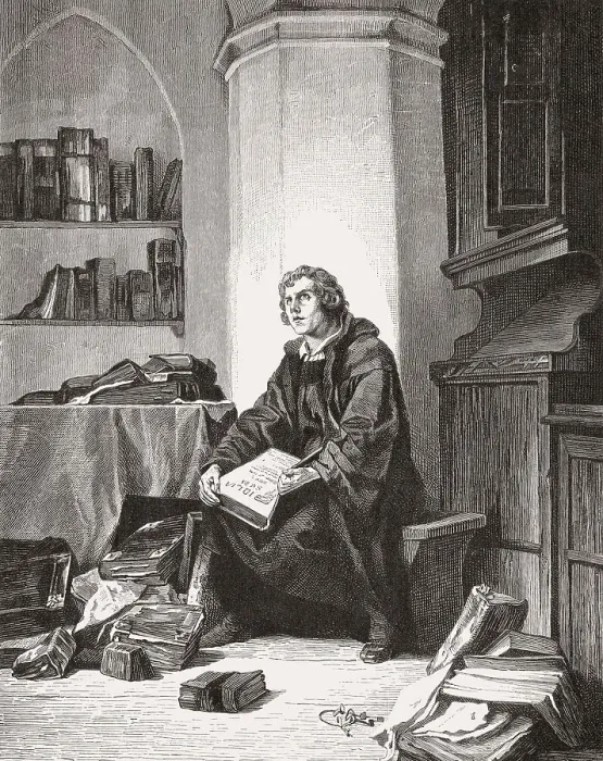 Framed Print : Martin Luther, theologian and reformer Framed Print : Martin Luther, theologian and reformer