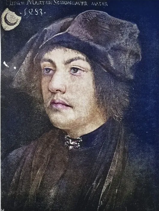 Framed Print : Martin Schongauer, known in Italy as Bel Martino or Martino dAnversa