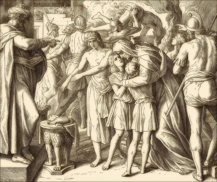 Framed Print : Martyrs, Books of Maccabees, Old Testament