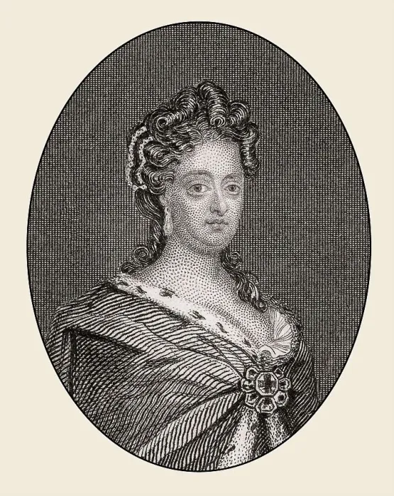 Framed Print : Mary II, Queen of England, Scotland