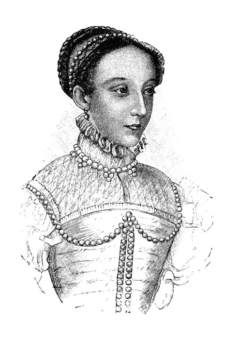 Framed Print : Mary Stuart, 1542 - 1587, aged 16 Framed Print : Mary Stuart, 1542 - 1587, aged 16