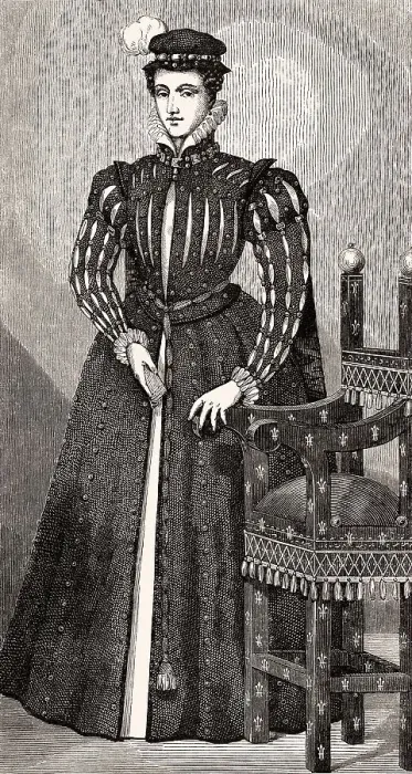 Framed Print : Mary Stuart or Mary I. 1542-1587
