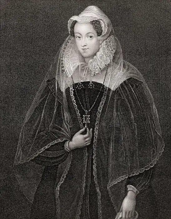 Framed Print : Mary Stuart or Mary I. Queen of Scots
