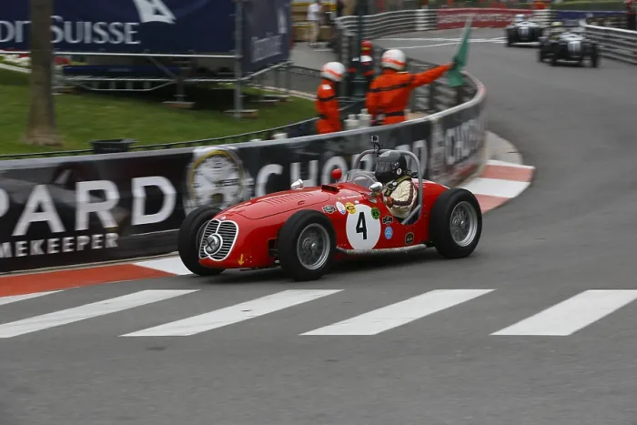 Framed Print : Maserati A6 GCS, driver Christian Dumolin