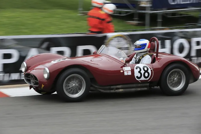 Framed Print : Maserati A6 GCS, driver Jean-Jacques Bally