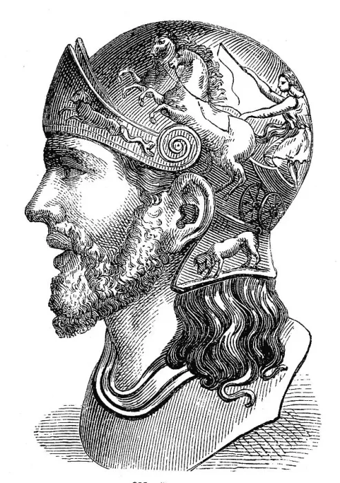 Framed Print : Masinissa or Masensen, 238 BC -148v