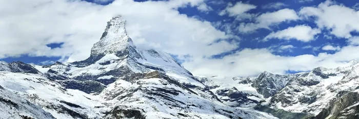 Framed Print : The Matterhorn with an impressive cloud plume