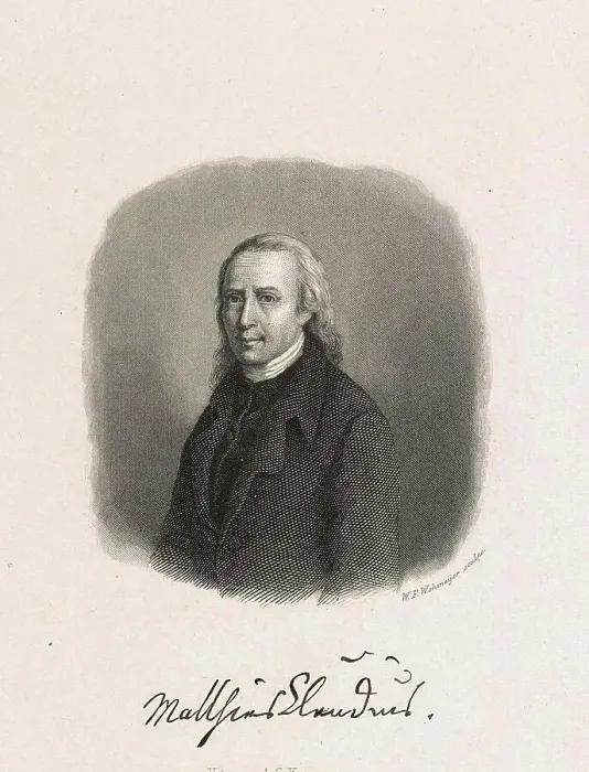 Framed Print : Matthias Claudius, pseudonym Asmus Framed Print : Matthias Claudius, pseudonym Asmus