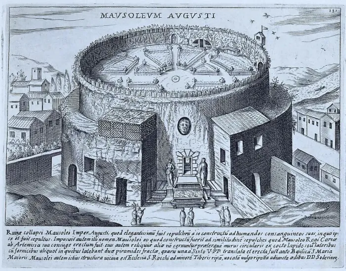 Framed Print : Mausoleum Augusti, The Mausoleum of Augustus Framed Print : Mausoleum Augusti, The Mausoleum of Augustus