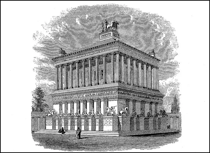 Framed Print : The Mausoleum at Halicarnassus Framed Print : The Mausoleum at Halicarnassus