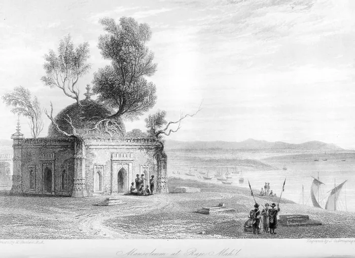 Framed Print : Mausoleum At raje Mahil, India, Asia