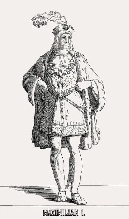 Framed Print : Maximilian I Holy Roman Emperor from 1493 to 1519 Framed Print : Maximilian I Holy Roman Emperor from 1493 to 1519