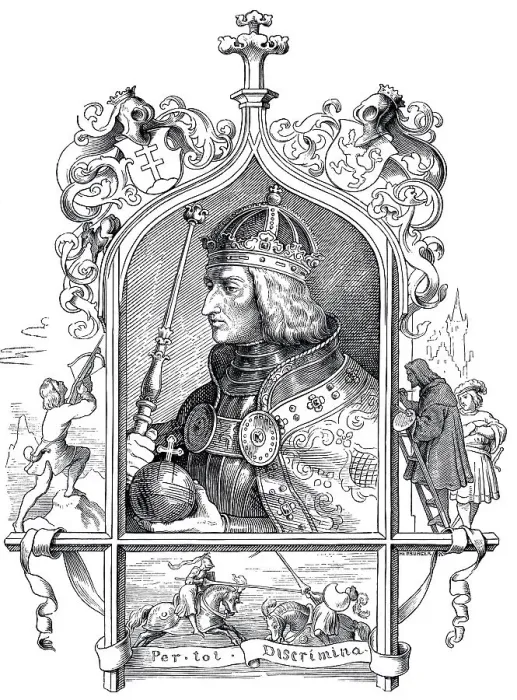 Framed Print : Maximilian I von Habsburg, known as The Last Knight