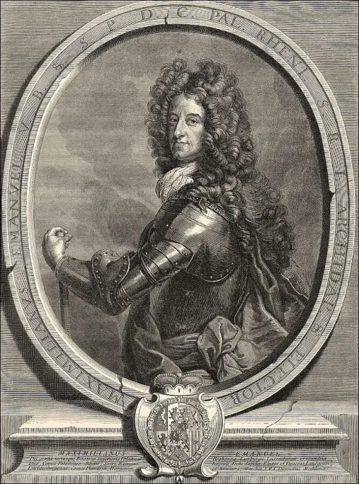 Framed Print : Maximilian II. Emanuel, 1662-1726