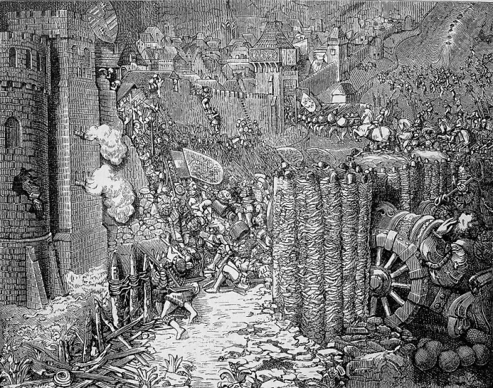 Framed Print : Maximilian storming Stuhlweissenburg Framed Print : Maximilian storming Stuhlweissenburg