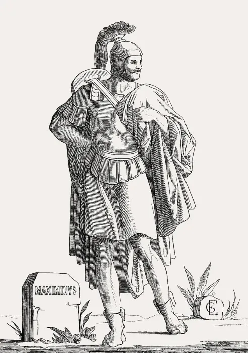 Framed Print : Maximinus Thrax or Maximinus I Framed Print : Maximinus Thrax or Maximinus I