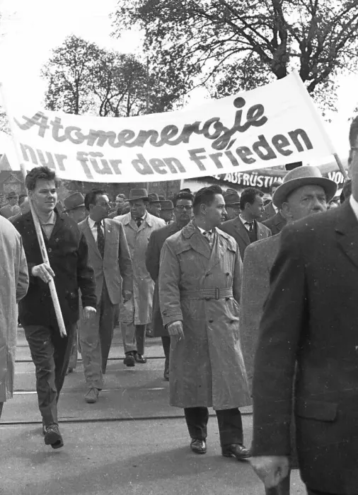 Framed Print : May Day demonstrations of the German Trade Union Federation (DGB)