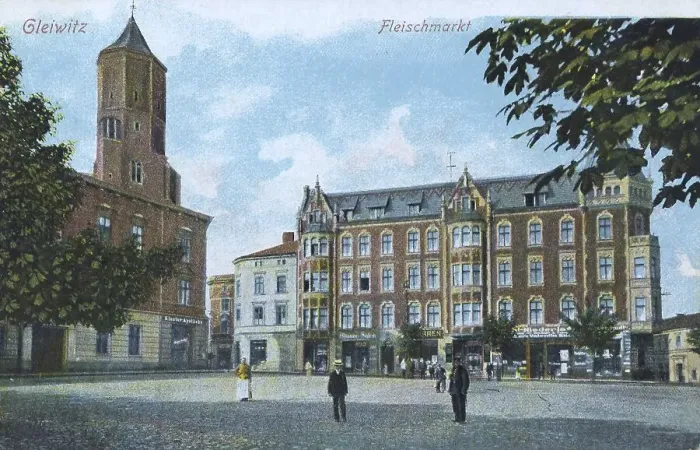Framed Print : Meat Market, Gliwice, German Gleiwitz Framed Print : Meat Market, Gliwice, German Gleiwitz