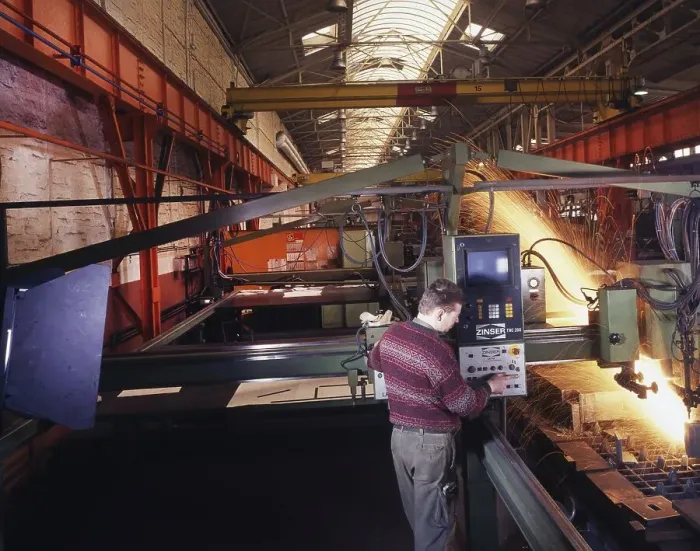 Framed Print : Mechanical engineering, Hemer at the company Sundwiger Eisenwerke Framed Print : Mechanical engineering, Hemer at the company Sundwiger Eisenwerke