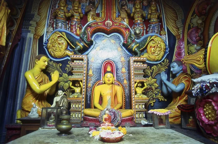 Framed Print : The Medawala Rajamaha Viharaya or Tempitiya Vihara