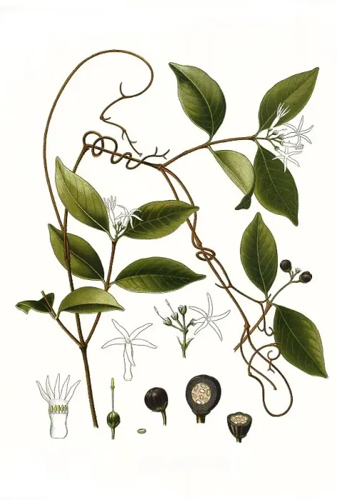Framed Print : Medicinal plant, Landolphia watsonii Framed Print : Medicinal plant, Landolphia watsonii