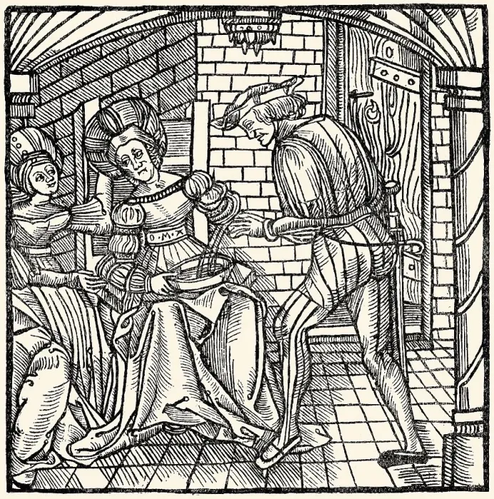 Framed Print : Medicine treatment, bloodletting procedure Framed Print : Medicine treatment, bloodletting procedure