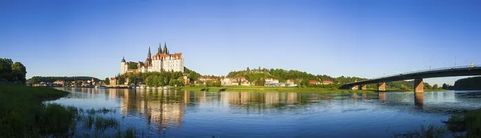 Framed Print : Meissen in the morning light