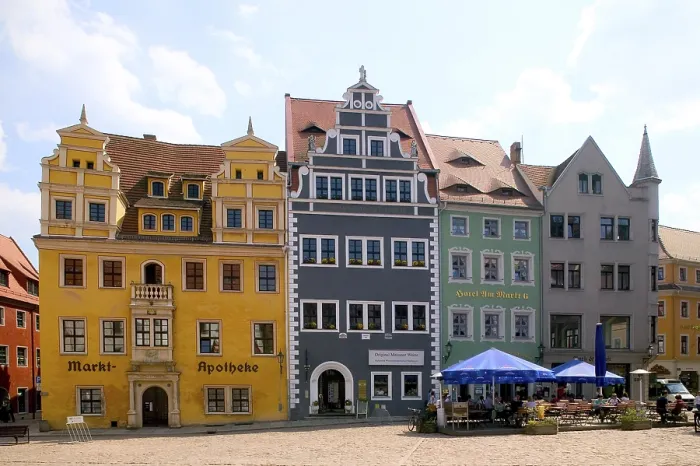 Framed Print : Meissen Old Town