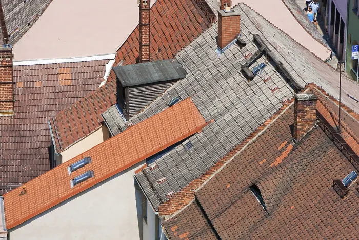 Framed Print : Meissen roofs in the old town Framed Print : Meissen roofs in the old town